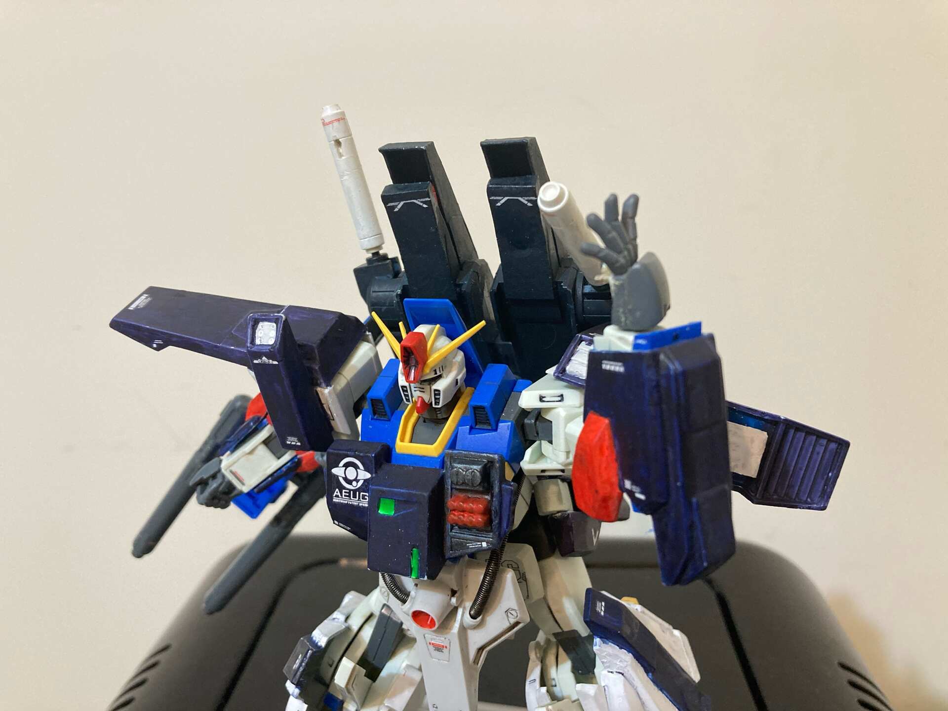 【心得】20240402 HGUC 全裝甲ZZ鋼彈 深紫的重裝 @鋼彈 哈啦板 - 巴哈姆特