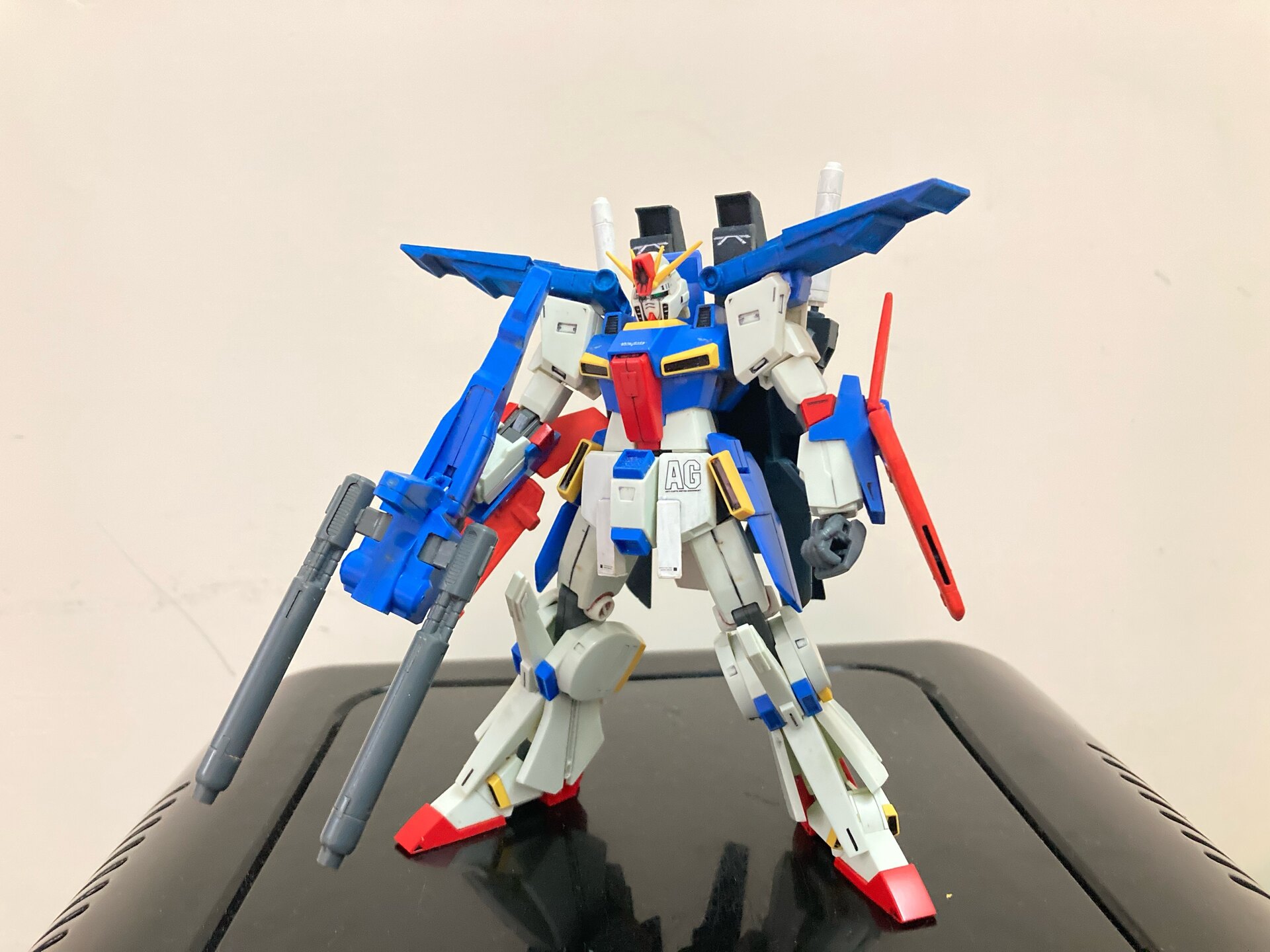 【心得】20240402 HGUC 全裝甲ZZ鋼彈 深紫的重裝 @鋼彈 哈啦板 - 巴哈姆特