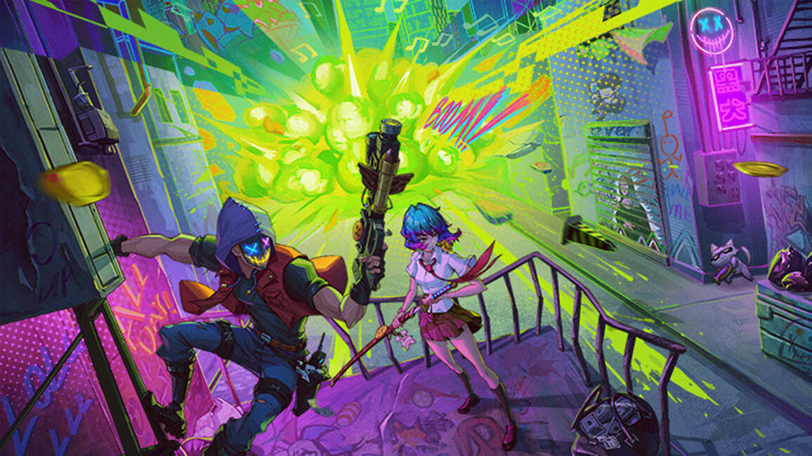 霓虹深淵：無限》x《魂斗羅》跨界聯動完美還原來自1987 的經典《Neon