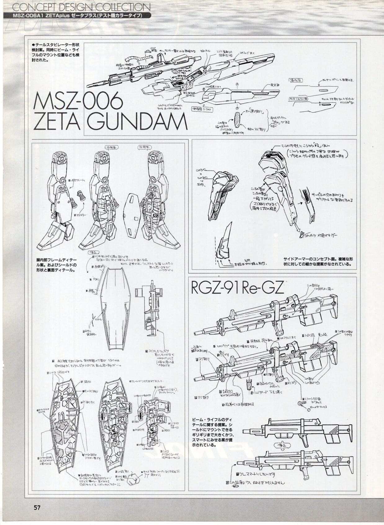 心得】20240311 MG Z鋼彈設定稿的系譜@鋼彈哈啦板- 巴哈姆特